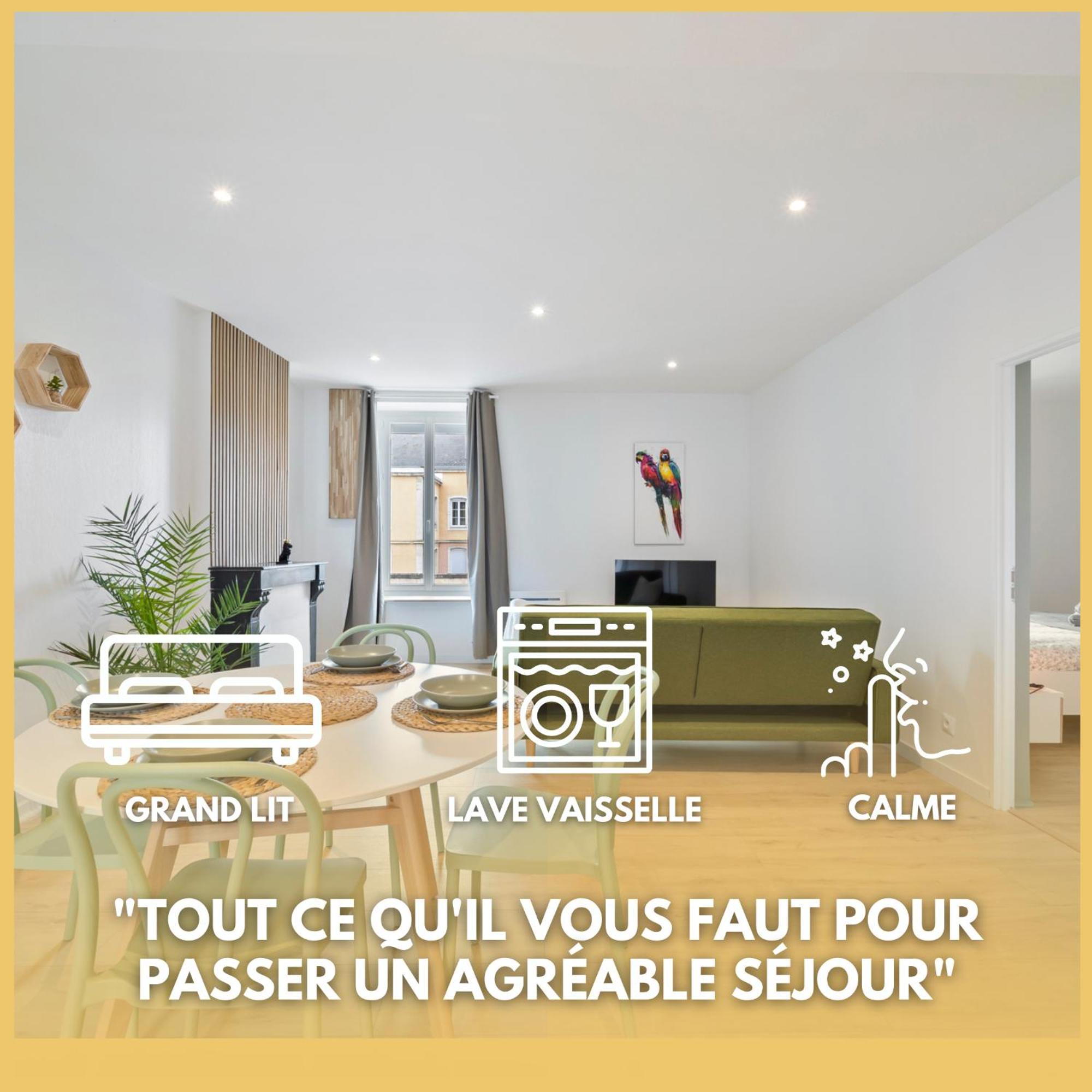 Lion King Appart 65 M2 Tout Inclus Chalon-sur-Saone Exterior photo